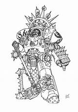 Warhammer Coloring 40k Pages Imperial Deviantart Fist Drawing Space Fists Khorne Marine Hammer Concept Book Pencil Printable Wars Star Line sketch template