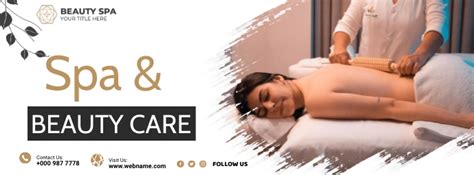 spa care template postermywall