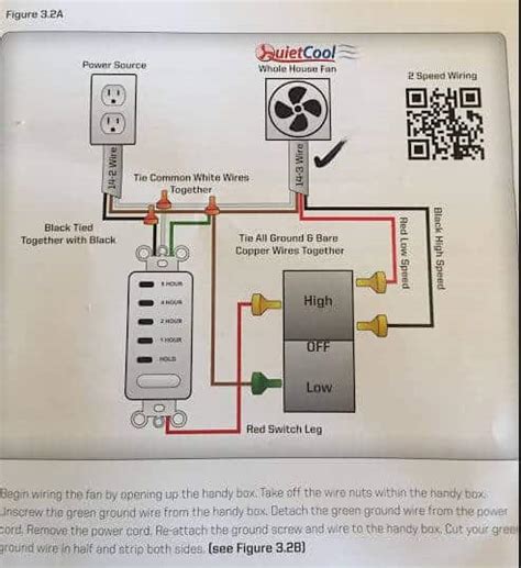 wiring diagram   speed  house fan caret  digital