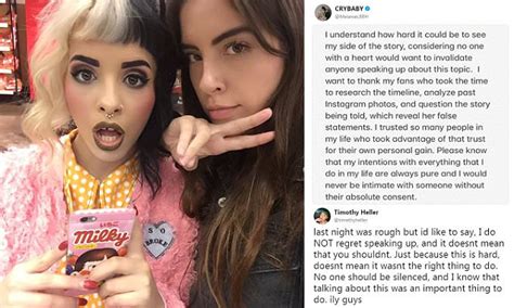 melanie martinez again denies sexually assaulting heller daily mail online