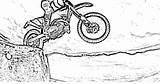 Coloring Pages Ktm Dirt Bike sketch template