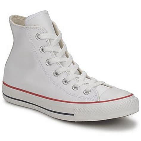Converse All Star Leather Hi White Women S Shoes M00000128