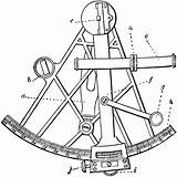 Sextant Drawing Etc Navigation Clipart Tattoo Clip Instrument Usf Edu Para Math Tools Sketch Simple Life Drawings Imagen Nautical Distance sketch template