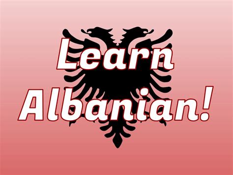 basic albanian language learn albanian