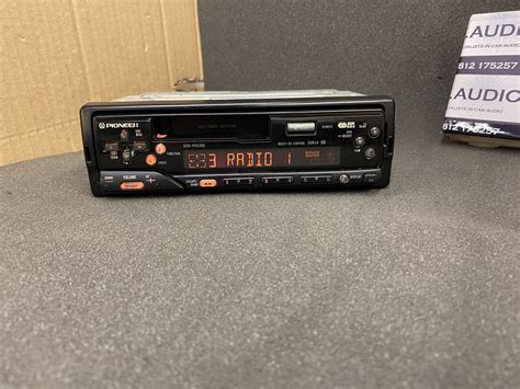 pioneer keh pr  classic vintage radio cassette player cd changer control jt audio