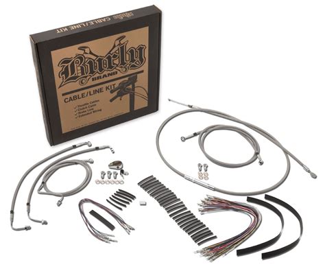 control extension kits stainless steel burly brand