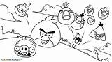 Coloring Angry Bird Birds Terence Pages Popular sketch template