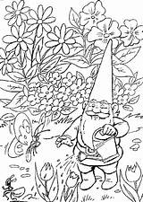 Coloring Gnome David Pages Printable Gnomes Color Adult Kids Colouring Dinokids Kabouter Fun Adults Google Sheets Da Kleurplaat Voor Books sketch template