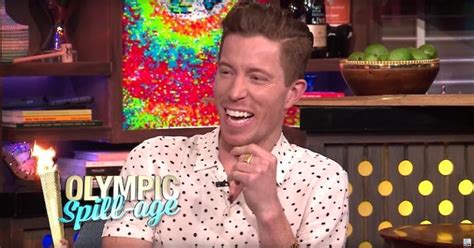 Shaun White Tells Wwhl Ive Heard Of Sex Orgies In The Olympic Village