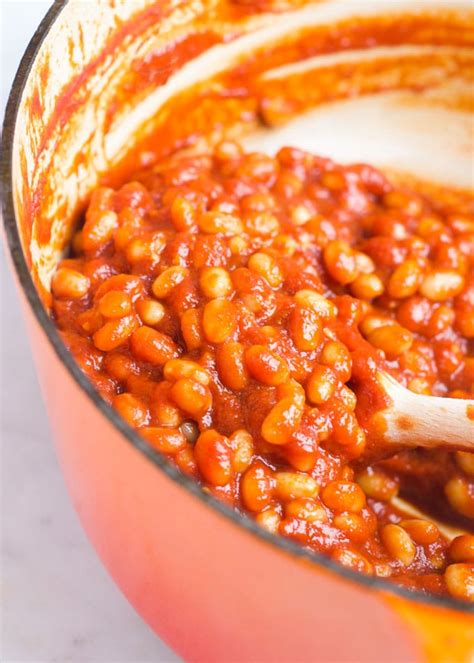 quick baked beans from scratch rice recipe