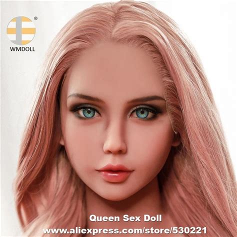 wmdoll 233 top quality realistic silicone sex doll head oral sexy toy