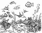 Coloring Pages Ocean Kids Printable Sea Animal Animals Drawing Choose Board Sheets Draw sketch template