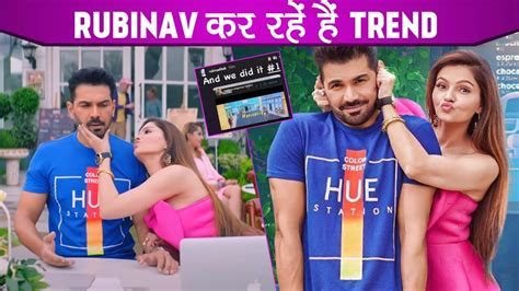 Rubina Dilaik And Abhinav Shukla Song Marjaneya Trends On Number One