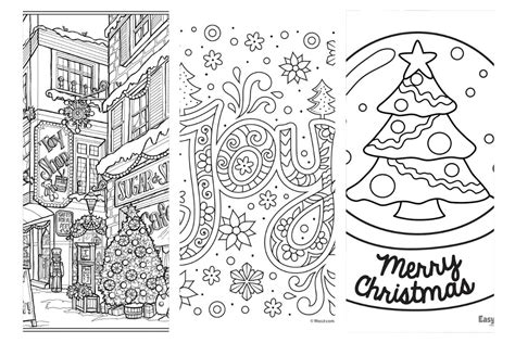christmas coloring pages  kids adults coloring library