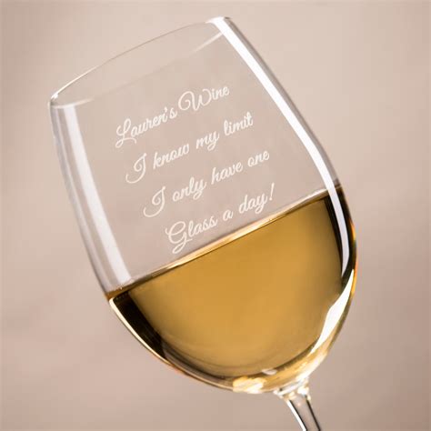Personalised Giant Wine Glass A Perfect T For Wine Lovers