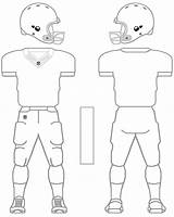 Football Blank Jersey Template Coloring Uniform Basketball Jerseys Uniforms Nfl Printable Pages Templates Clipart Gridiron Cliparts Database American Clip Paper sketch template