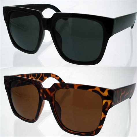 Extra Large Sunglasses Men Women Wayfarer Retro Eyewear