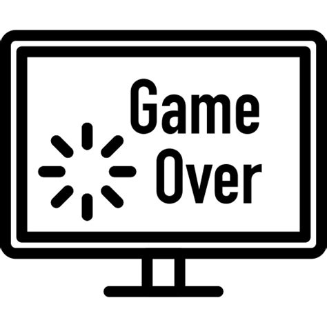 Game Over Free Gaming Icons