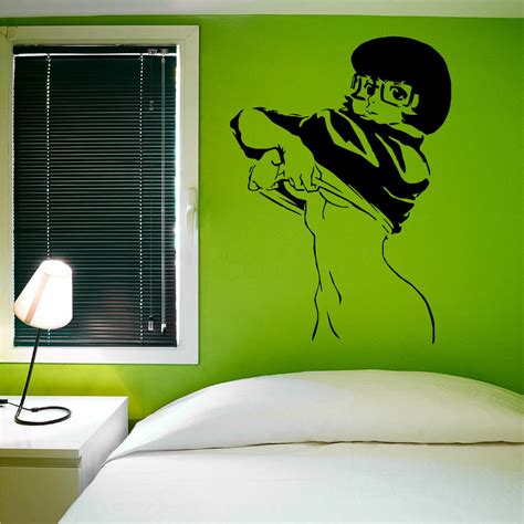 sexy velma scooby doo vinyl wall art sticker room decal ebay