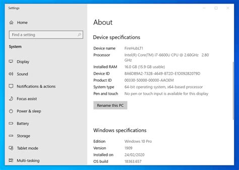 how to check pc full specs windows 10 in 5 ways
