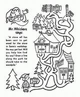 Maze Sheet Mazes Whiskers Workshop sketch template