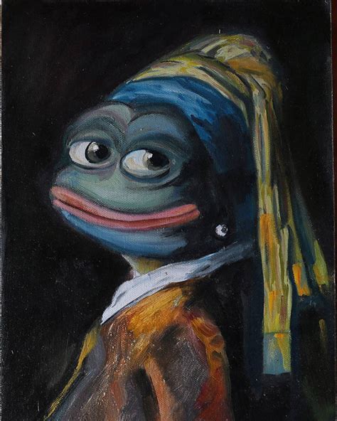 Russian Artist Turns Pepe The Frog Into Masterpiece