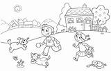 Coloring Spring Pages Play Kids sketch template