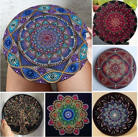 pin  amanda thomas  dot pattern  mandala dots