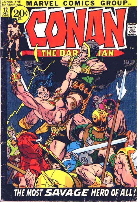 Conan The Barbarian 12 Barry Windsor Smith Art Non