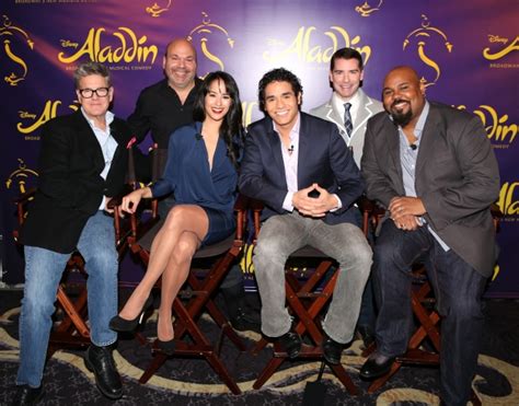 photo coverage make way for prince ali and cast of broadway s aladdin