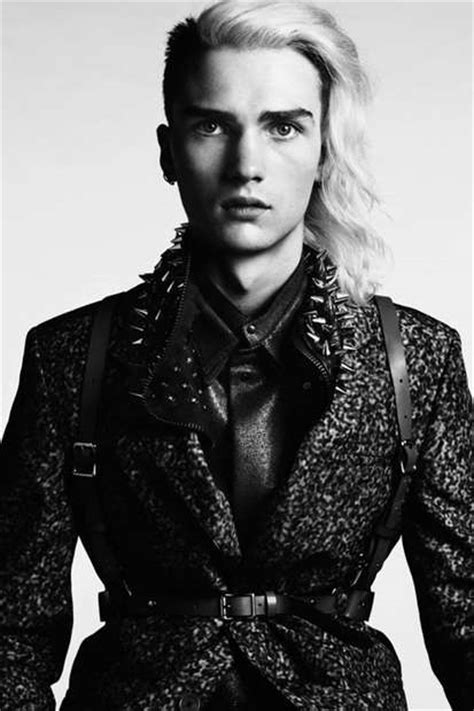 Androgynous Rocker Photography Vogue Hommes Japan Editorial