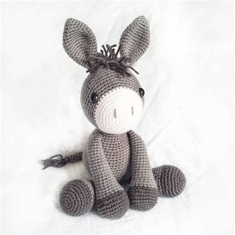 amigurumi donkey  crochet pattern  crochet animals