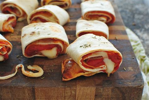 easy homemade pizza rolls bev cooks