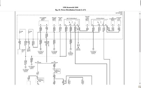 kenworth  radio wiring diagram