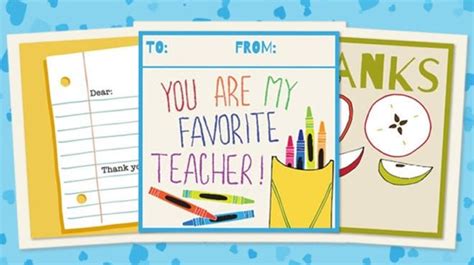 printable teacher   cards  teacher appreciation