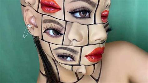 Watch Trippy Optical Illusion Face Paint Will Blow Your Mind