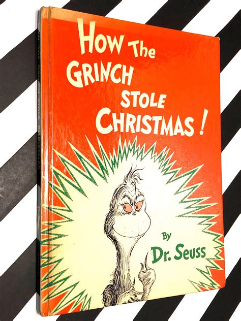 grinch stole christmas  dr seuss  hardcover book