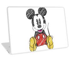 mickey mouse laptop skin