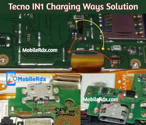 tecno  charging ways charging problem jumper solution