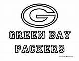 Coloring Football Packers Bay Green Pages Nfl Logo Printable Colormegood Teams Sports Color Sheets Book Kids Fun sketch template