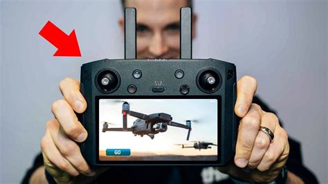 drone remote  built  hd screen dji smart controller youtube