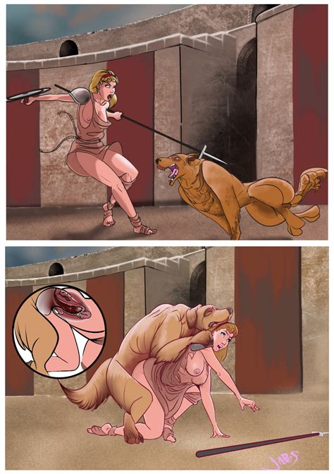 thusnelda vs the molesian hound [commission] by japes hentai foundry