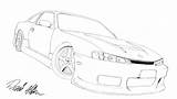 S14 Silvia Nevano sketch template
