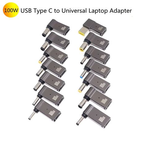 usb type  fast charging adapter plug connector universal usb  laptop charger converter