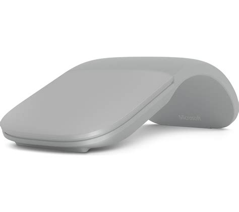 microsoft surface arc bluetrack touch mouse light grey fast delivery