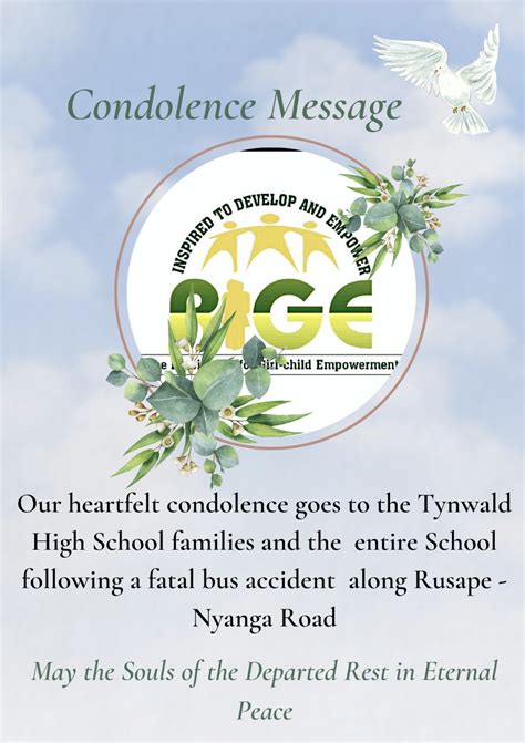 ruvimbo brian savanhu  linkedin  heartfelt condolence    tynwald high school families