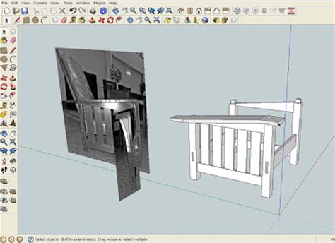 sketchup  woodworking
