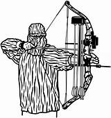 Bow Hunting Crossbow Compound Coloring Pages Getdrawings Drawing Decals Beevault Template Gif sketch template