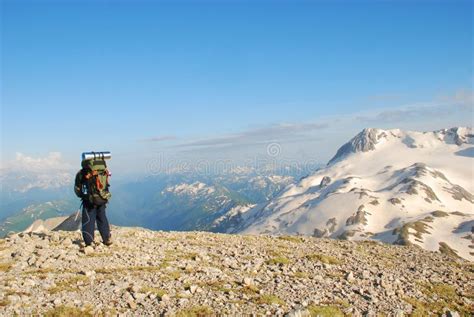 turist fotografering foer bildbyraer bild av bergsbestigare