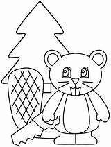 Coloring Pages Beaver Animals Color Cute Animated Cartoon Coloringpages1001 Beavers Printable Books Advertisement Popular Gifs Kids sketch template